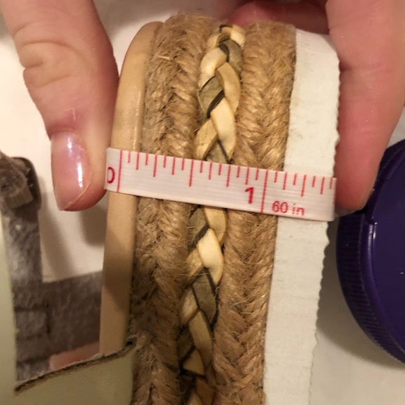 NEW Colorful Pom Pom Espadrille Sandal - Picture 5 of 7